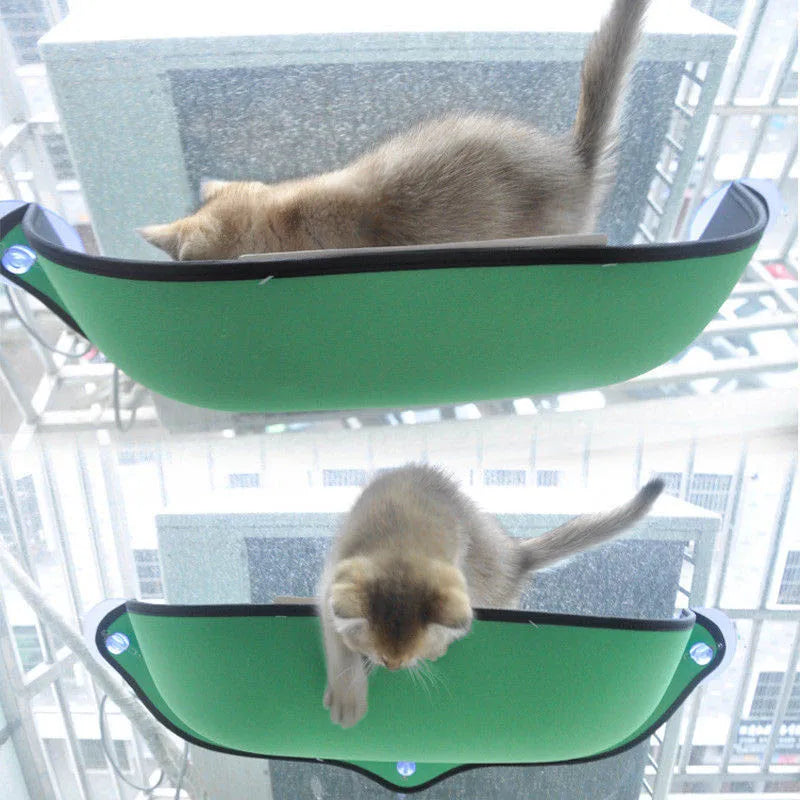 Window-Mounted Pet Bed