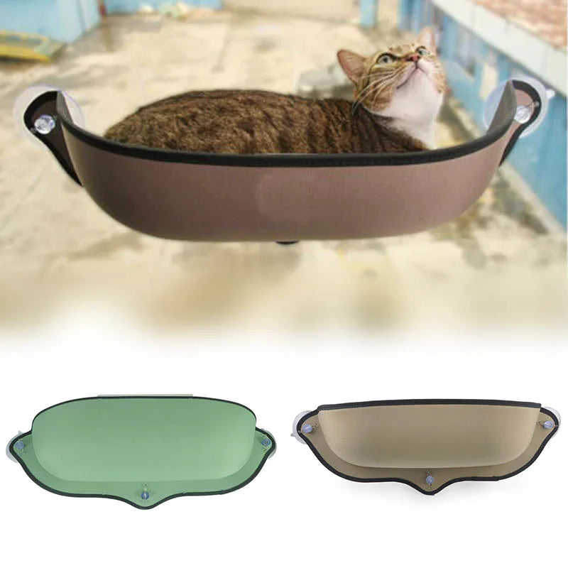 Window-Mounted Pet Bed