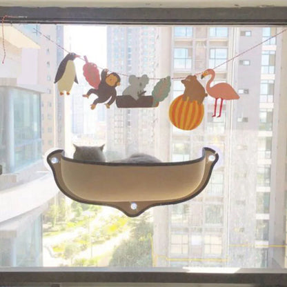 Window-Mounted Pet Bed